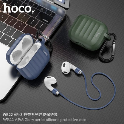 HOCO WB22 AIRPOD 3 GLORY SERIES SILICONE PROTECTIVE CASE - Saif Al Najmi Kw