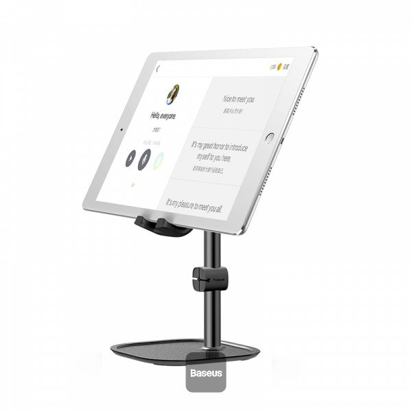 Baseus Literary Youth Desktop Bracket (Telescopic) Black - Saif Al Najmi Kw