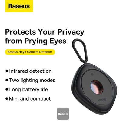 Baseus Heyo Camera Detector Mini Travel Hotel Hidden Camera Finder Camera Infrared Detector