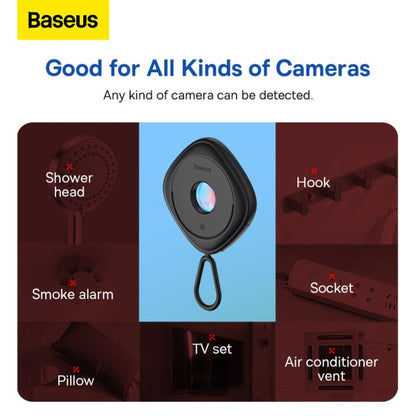 Baseus Heyo Camera Detector Mini Travel Hotel Hidden Camera Finder Camera Infrared Detector