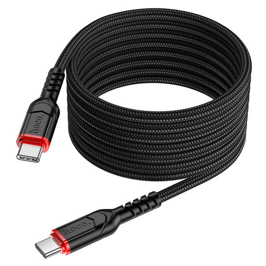 Hoco X59 Victory 60W charging data cable Type-C to Type-C(L=3M)