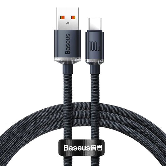 Baseus CAJY000401 cable with support for 100W fast charging - Saif Al Najmi Kw