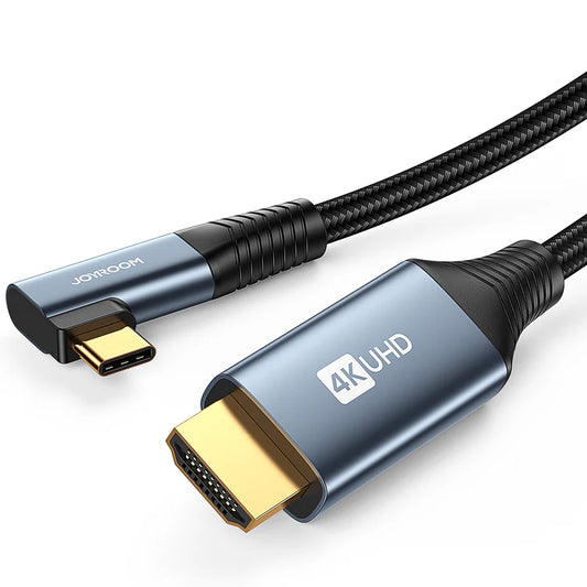 TYPE-C to HDMI 4K cable 2m-gray SY-20C1 - Saif Al Najmi Kw