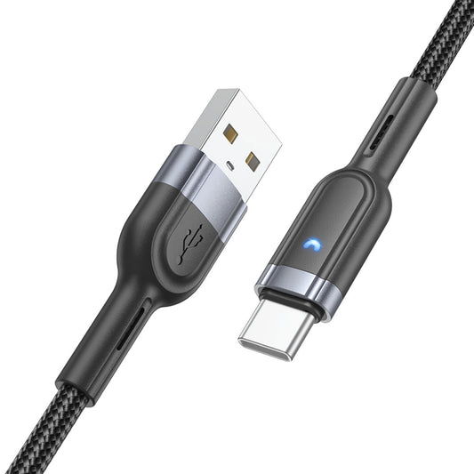 Hoco U117 Grand intelligent power-off charging data cable Type-C