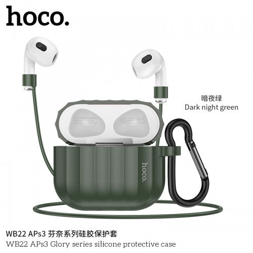 HOCO WB22 AIRPOD 3 GLORY SERIES SILICONE PROTECTIVE CASE - Saif Al Najmi Kw