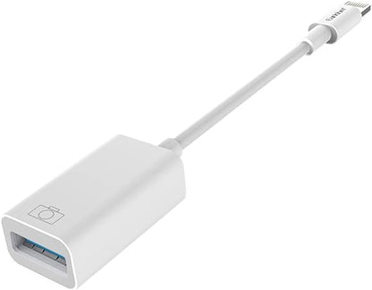 Earldom OT48 Lightning to OTG Adapter - Fast Data Transfer & Charging Cable for iPhone