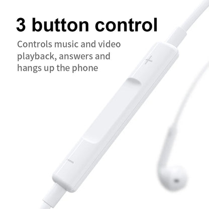 JR-EP3 Wired Lightning Earphone for iPhone - Saif Al Najmi Kw