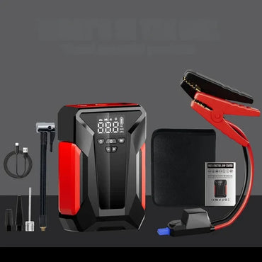 Exclusive Car Essentials Bundle – Jump Starter, Dash Camera, Charger & More for Ultimate Road Safety