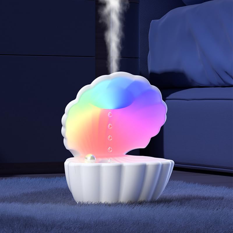 Anti Gravity Humidifier 550ML with 7 Colors Mood Light & Ultrasonic Diffuser for Bedroom Desk