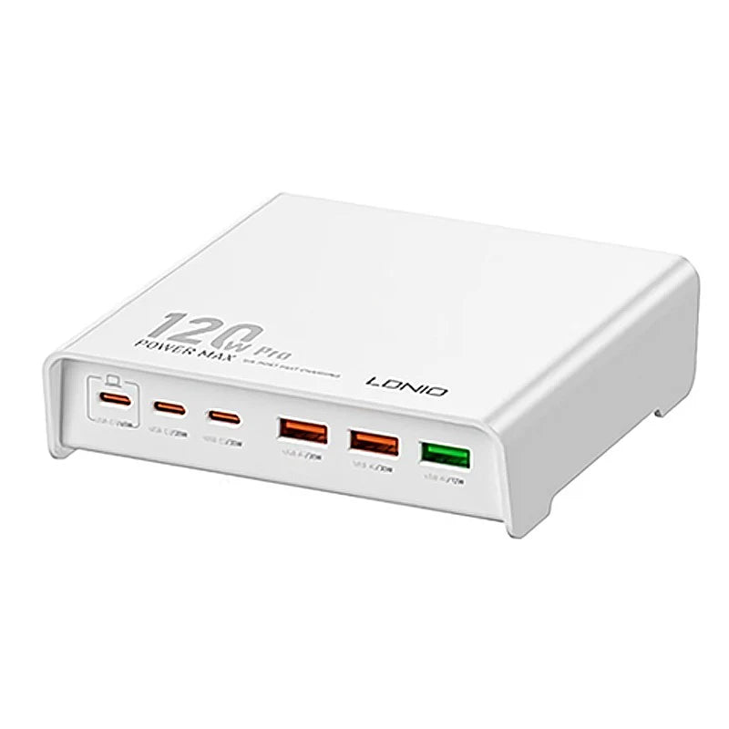 LDNIO 120W Multi-ports Desktop Charging Station Q605