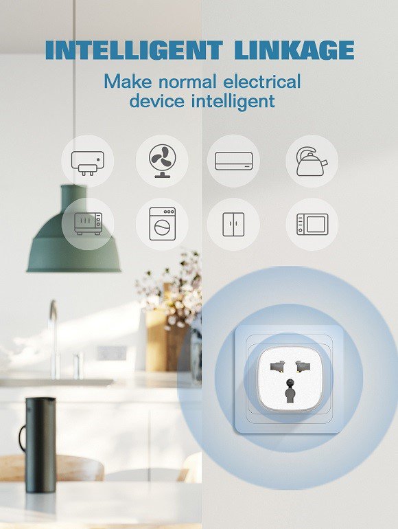 Wi-Fi Smart Power Socket SCW1050 - Saif Al Najmi Kw