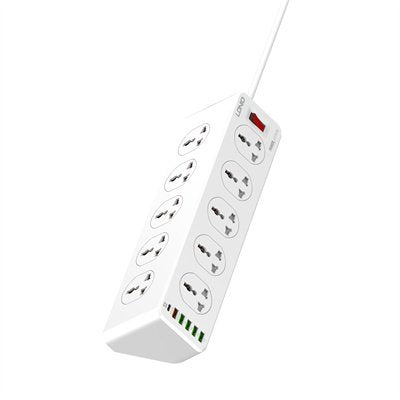 LDNIO 10 AC Outlets Universal Power Strip SC10610 - Saif Al Najmi Kw