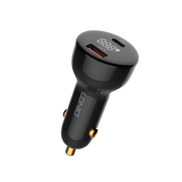 100W Dual USB Super Fast Car charger C101 - Saif Al Najmi Kw