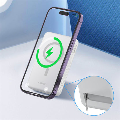 LDNIO 10000mAh Magnetic Wireless Power Bank PQ16