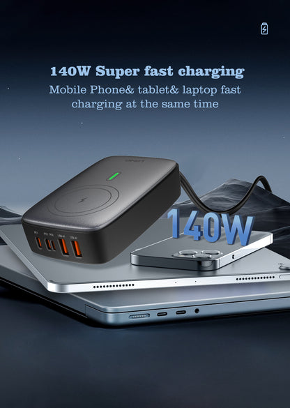 LDNIO 140W Multiport Desktop Charging Wireless Charger Q4010