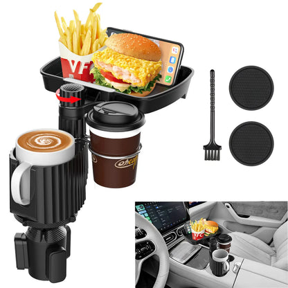 Vacallity Car Cup Holder Expander Tray - Saif Al Najmi Kw