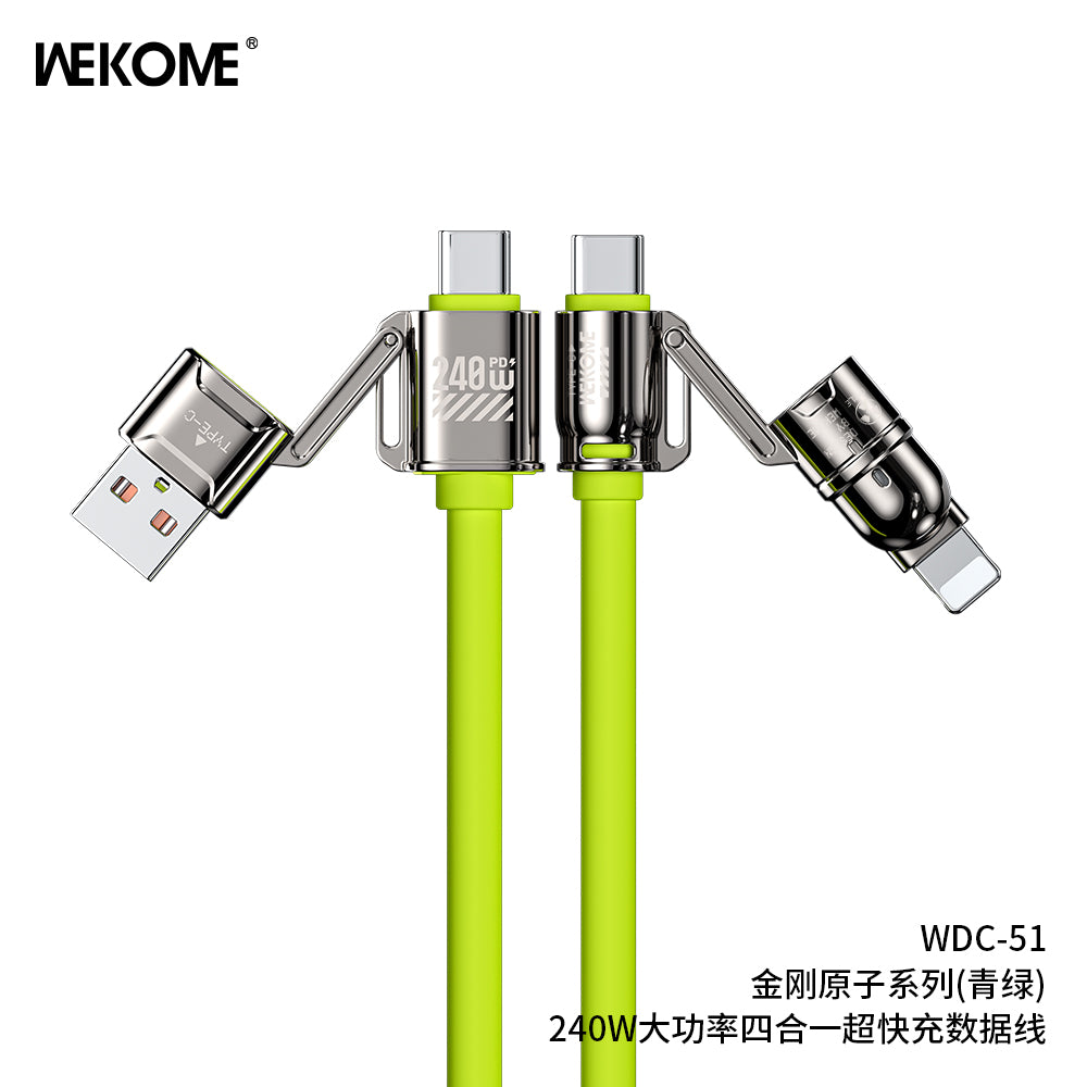 WEKOME WDC-51 Charging Cable - Fast Charging, Durable and High-Quality Cable