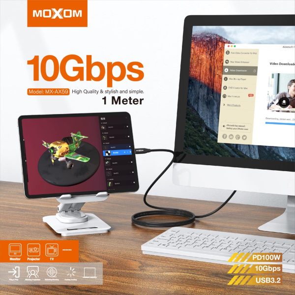 Moxom MX-AX59/MX-AX60 4K Type-C to Type-C Cable - Saif Al Najmi Kw