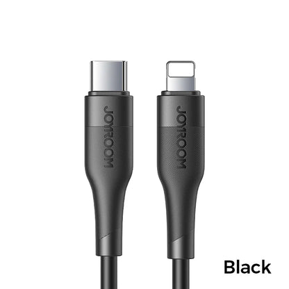 Type-c To Lightning cable S-1224M3 - Black - Saif Al Najmi Kw