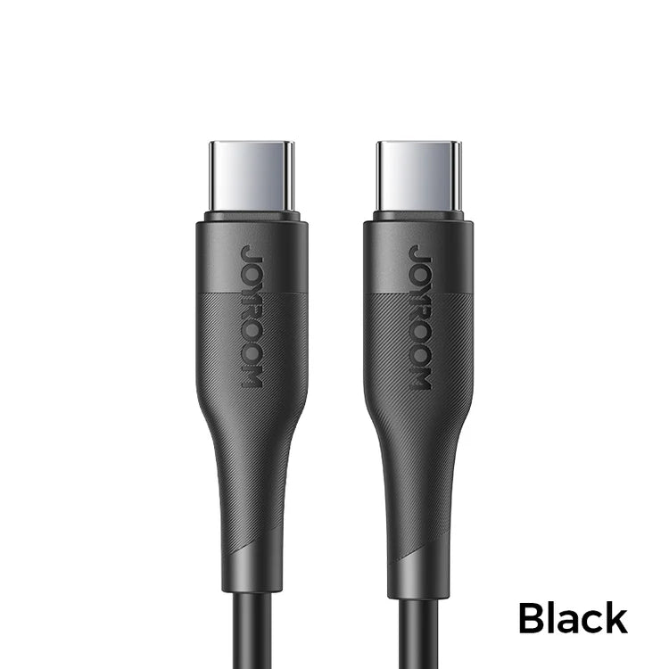 60W Type-c To Type-c cable S-1230M3 - Black - Saif Al Najmi Kw