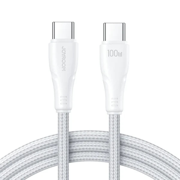 Joyroom Nylon Type-C to Type-C Cable100W 2M S-CC100A11 - Saif Al Najmi Kw