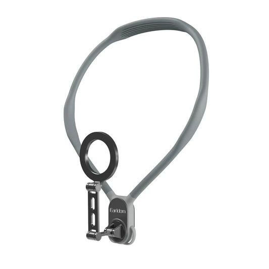 Earldom EH285 360 Degree Adjustable Neck Strap Magnetic Phone Holder - Black