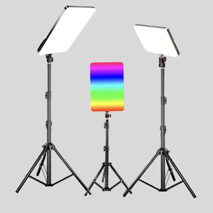 Professional RGB Photography Light with Extendable Tripod (PM-26) - Adjustable Lighting for Creative Photography