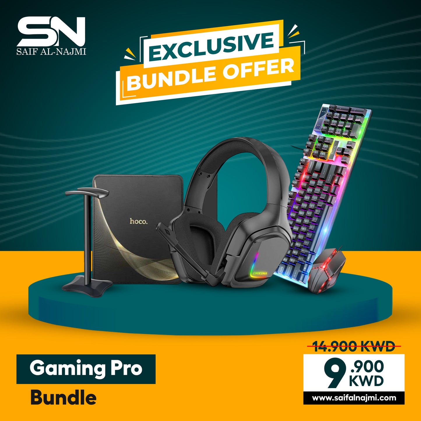 Exclusive Gaming Pro Bundle - Ultimate Gaming Accessories Set