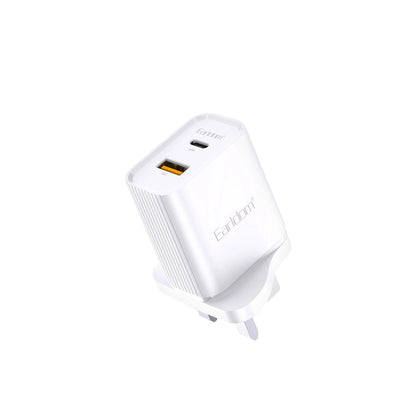 Earldom UK17  20W PD + 18W QC3.0 USB Wall Charger (UK Plug)