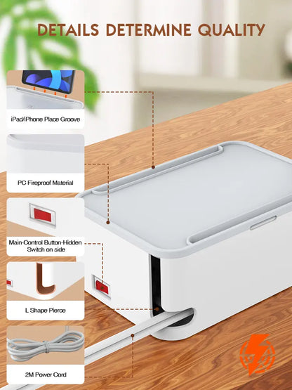 Ldnio SN5310 Storage Box Outlet Extension Wireless