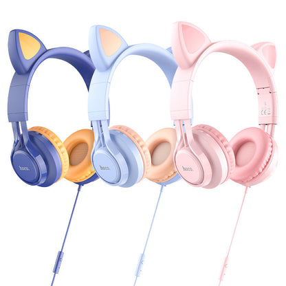 Hoco W36 Cat Ear Wireless Headphones