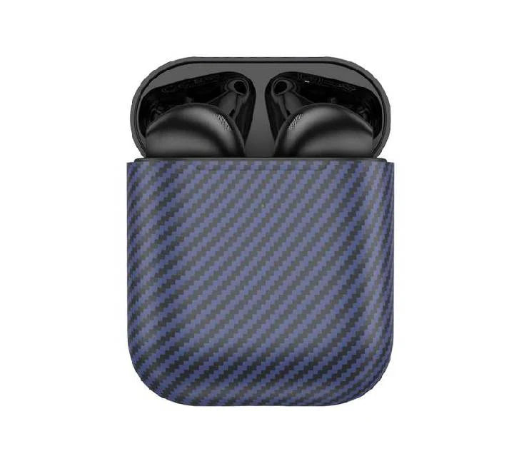 EW41 Plus True wireless stereo headset(carbon fiber pattern version) - blue