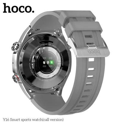 Hoco Y16 Smart Watch 1.39 Inch TFT Touch Screen, Heart Rate, Blood Oxygen, Sleep Monitoring, Bluetooth 5.1 Call