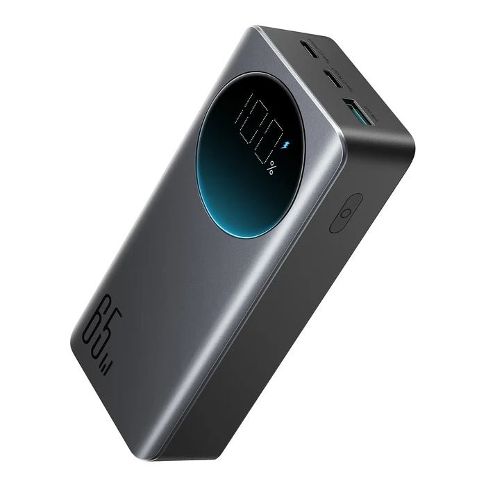 JR-PBF05 65W Digital Display Fast Charging Power Bank 30000mAh-Black - Saif Al Najmi Kw