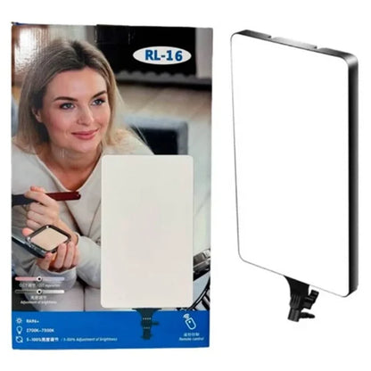 RL-16 LED Photography Light Panel - Adjustable Brightness & Color Temperature for Professional Photography & Video