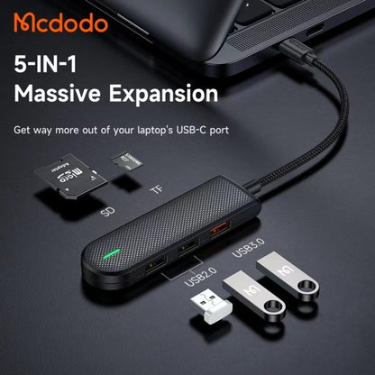 MCDODO HU-143 5 in 1 Massive Expansion USB-C HUB