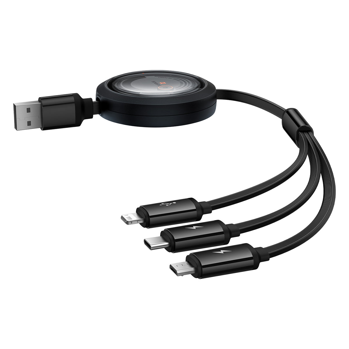 Baseus Free2Draw USB to M+L+C 100W Cable