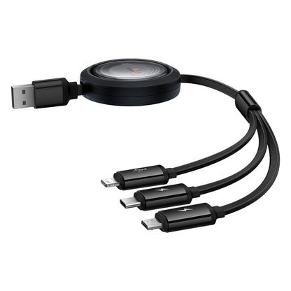 Baseus Free2Draw USB to M+L+C 100W Cable