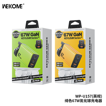 WEKOME WP-U157 GaN Charger - Fast Charging with USB-C and USB-A Ports