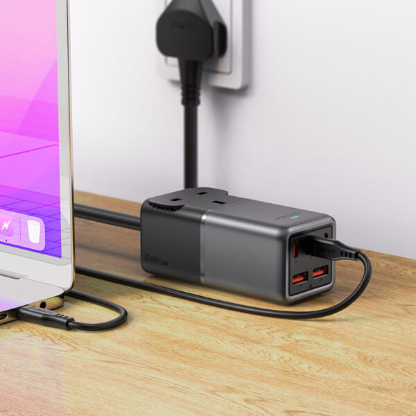 Acefast Fast Charge Power Strip Z3 PD75W GaN (3xUSB-C+2xUSB-A)