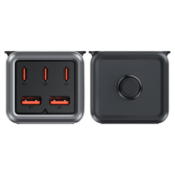 Acefast Fast Charge Power Strip Z3 PD75W GaN (3xUSB-C+2xUSB-A)