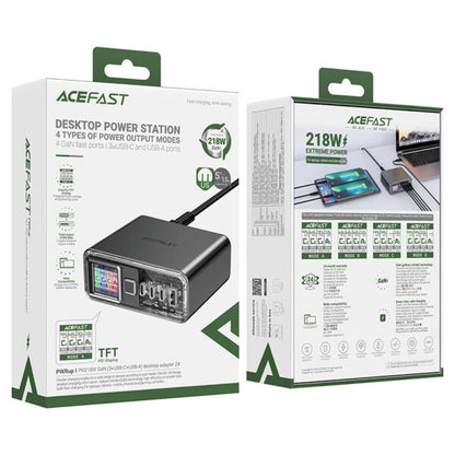 Acefast Desktop Power Station Z4 PD218W GaN (3xUSB-C+1xUSB-A)