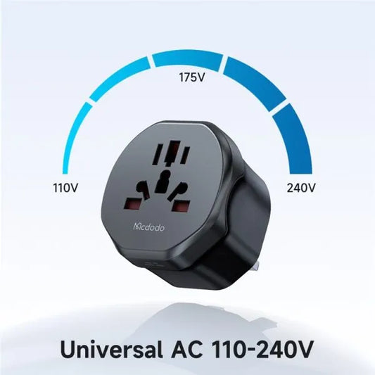 MCDODO CP-454 Universal Travel Adapter for UK