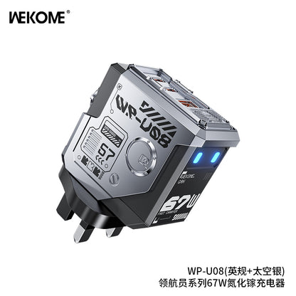 WEKOME WP-U08 GaN Charger - Fast Charging, Compact & Efficient Power Delivery