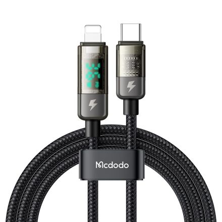 Mcdodo CA-3601 USB-C to Lightning 1.8m 36W Digital Display PD Cable - Black