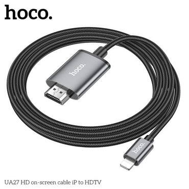 UA27 HD on-screen cable iP to HDTV - metal gray - Saif Al Najmi Kw