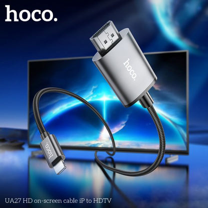 UA27 HD on-screen cable iP to HDTV - metal gray - Saif Al Najmi Kw