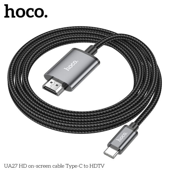 UA27 HD on-screen cable Type-C to HDTV - metal gray