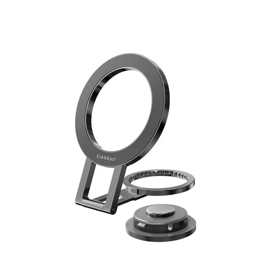 Earldom 2-in-1 Magnetic Foldable Metal Ring Phone Stand EH-272