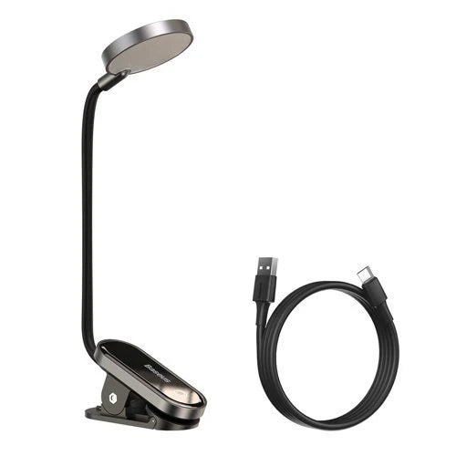 Baseus Mini lamp LED lamp With Clip Gray (DGRAD-0G)